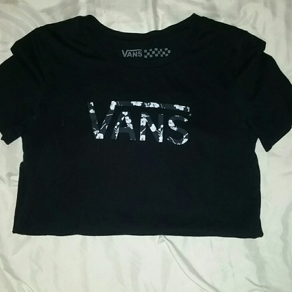 vans floral T-shirt - Picture 1 of 4